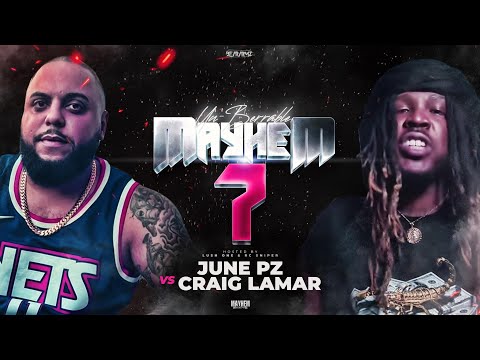 UnBerrable Mayhem 7 - Hosted by Lush One - Craig Lamar Vs June Pz