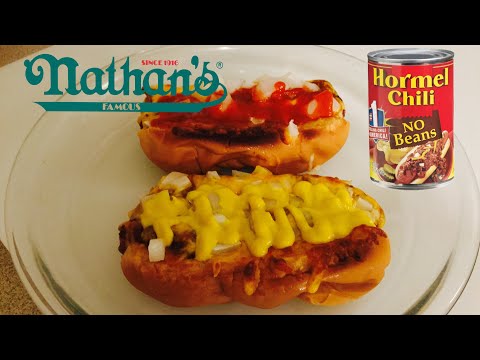 Chili Dog Recipe | Nathan's & Hormel Chili | What's...