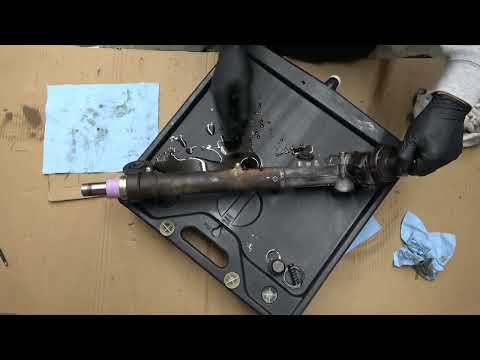 Power Steering Rack and Pinion Teardown, Chevy Truck. Every Seal is Bad and Leaking.