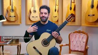 Siccas Luthiers - Recital Contemporary Doubletop Lattice Spruce - Video preview