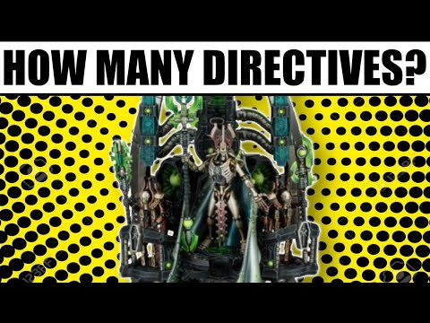 The Silent King & Command Protocols? - Necrons - Arks of Omen - Warhammer 40k 9th Edition