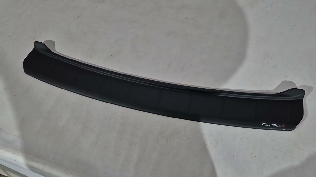 Накладка на Задний Бампер EuroCap (ABS) Video 1