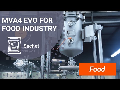 MVA4 FOR LIQUID AND PASTY PRODUCTS FOR FOOD INDUSTRY