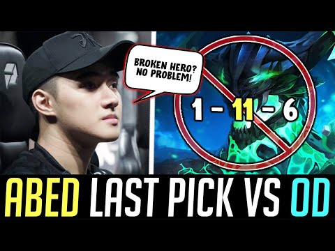 ABED Last Pick vs Most Broken Hero OUTWORLD DESTROYER Mid DOTA 2