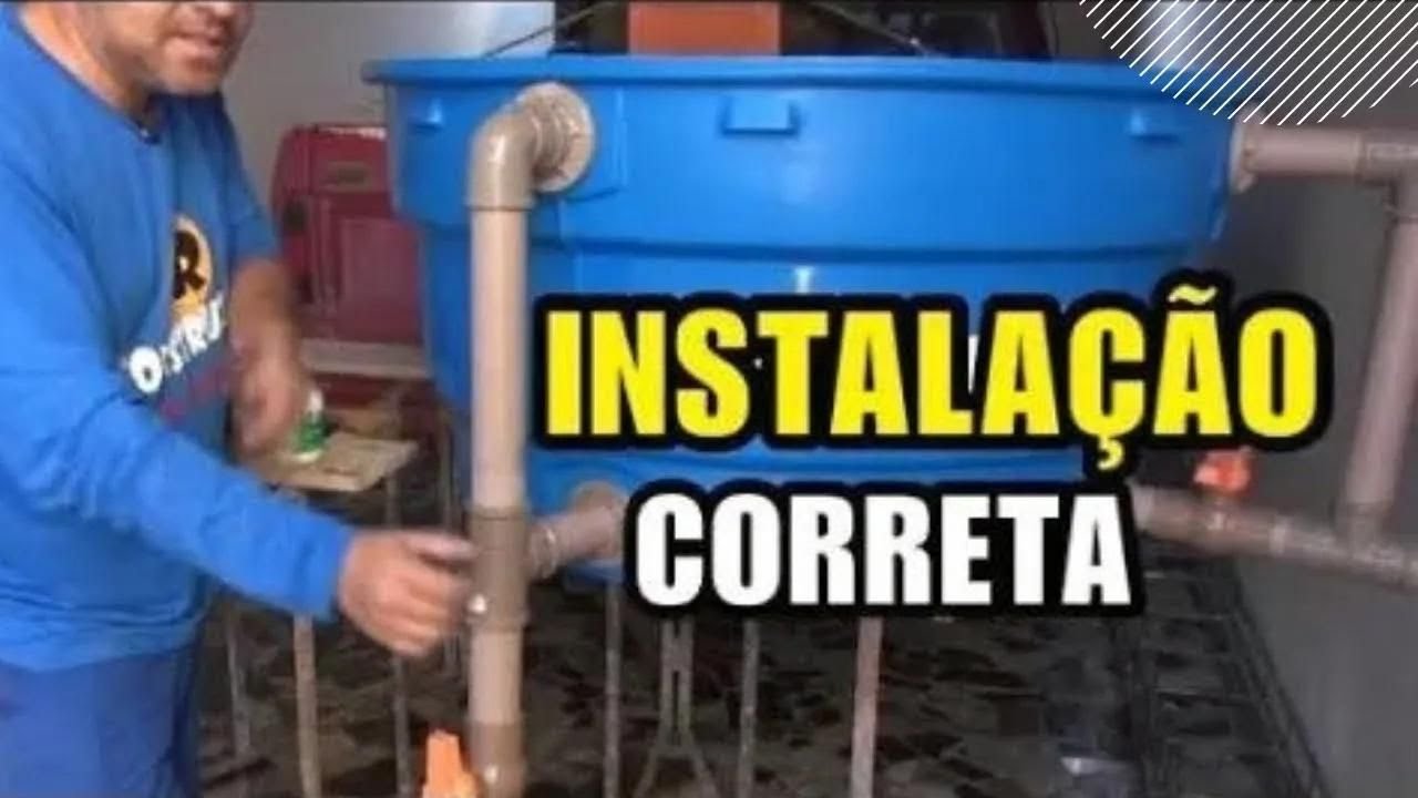 COMO INSTALAR UMA CAIXA DE AGUA