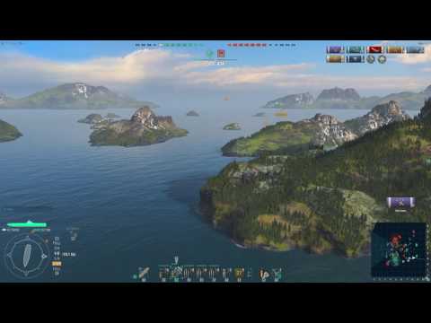 World of Warships CV Taiho gameplay