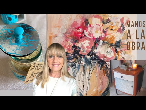 Manos a la Obra 2023 programa 16 Pintar Cuadros - Reciclar Frascos - Muebles - Chalk Paint