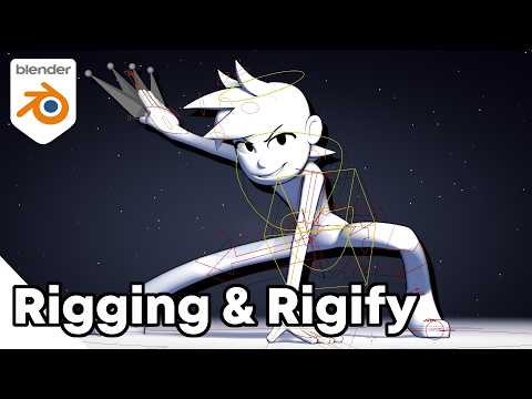 Rigging Basics and Using Rigify in Blender for Beginners