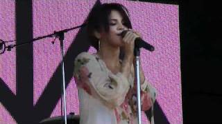 Live like there&#39;s no tomorrow - Selena Gomez Soundcheck in Argentina HD