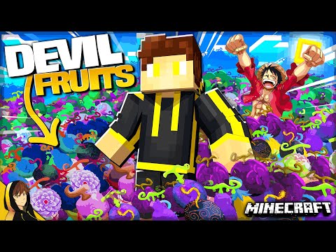 SO MANY DEVIL FRUITS, the ULTIMATE ONE PIECE MOD?!? | Minecraft