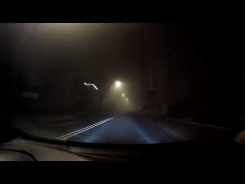 Tungsram Megalight Ultra +90% H7 & H1 (Driver's view)