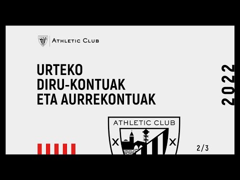 Imagen de portada del video 2022ko Ohiko Batzar Nagusia I Urteko kontuak eta aurrekontua I Athletic Club