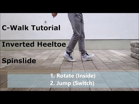 How to C-Walk The Inverted Heeltoe Tutorial - Advanced Move