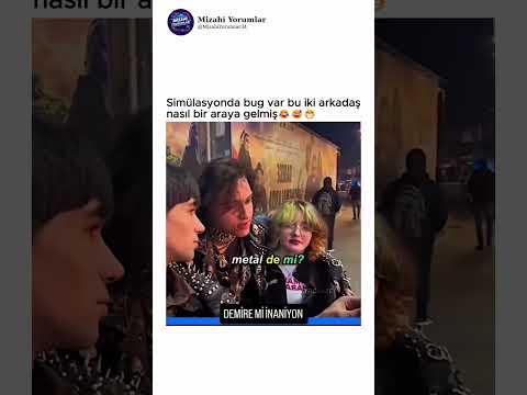 Simülasyonda bug var bu iki arkadaş nasıl bir araya gelmiş😂😅😁