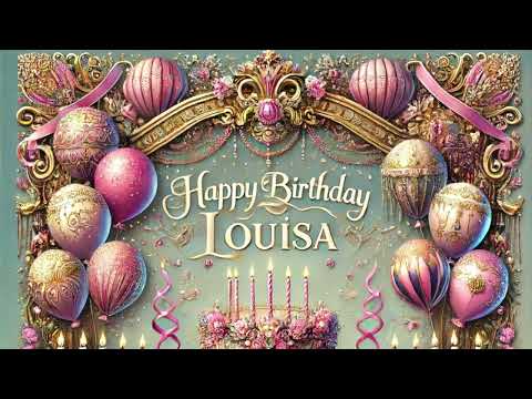 Louisa: Happy Birthday Song for Louisa