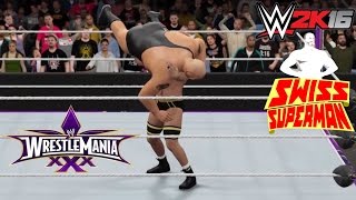 WWE 2K16 in History: Cesaro wins the Andre the Giant Memorial Battle Royal! (Wrestlemania 30)
