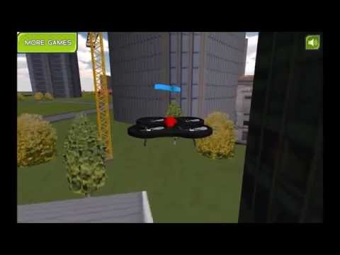 Drone Flying Sim Video