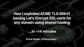 ACME TLS-SNI-01 issuing Let's Encrypt SSL-certs for any domain using s