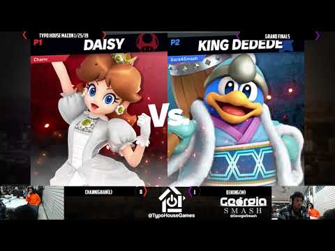Smash Ultimate Tournament 1/25/19 - Channighan(Daisy) Vs D3King(Dedede) - Grand Finals
