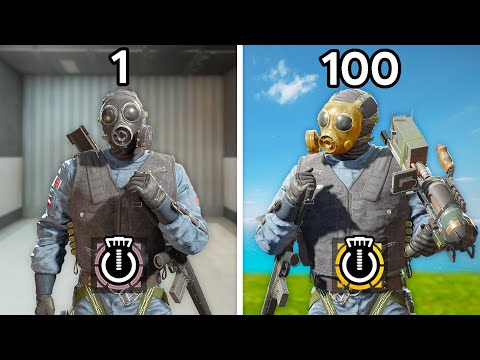 I Spent 100 Rounds only playing Thatcher Rework & Mute