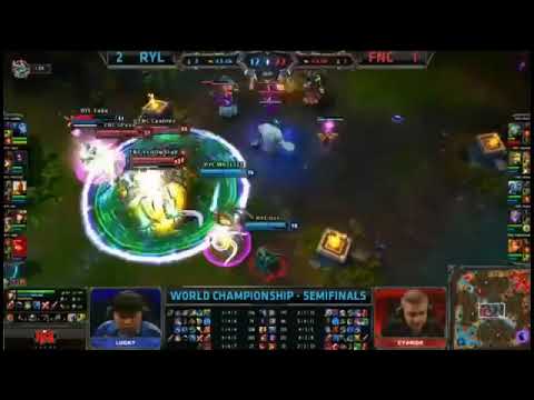 Royal Uzi Caitlyn VS Fnatic Puszu Varus Epic Game 4 Semifinal Highlights   S3 World HQ