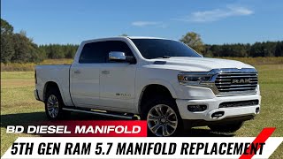 How to Replace Cracked Manifolds on a 5th Gen Ram 5.7!