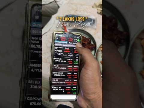 Trading me hua 7 Lakh ka loss | Life of Purab #tradingloss #shortsvideo