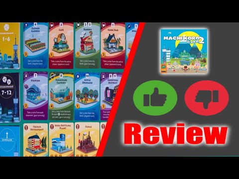 Review - Machi Koro 2. Why it doesn't live up to your expectations...
