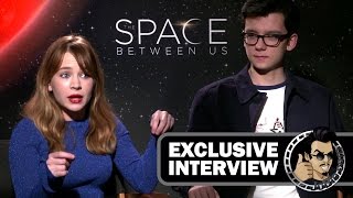 Britt Robertson & Asa Butterfield Exclusive THE SPACE BETWEEN US Interview (JoBlo.com) video