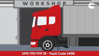 BS VI | Fault Code 3498, SPN 1761 & FMI 18 Tutorial | Cummins India