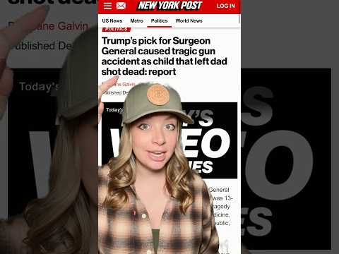 DISGUSTING! Media Uses Childhood Trauma Against New Trump Pick #2ndamendment #shortsvideo #shorts Thumbnail