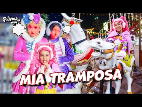 Mía hace TRAMPA | Mía se sube al CARRUSEL | Franchesca y sus Amigos 