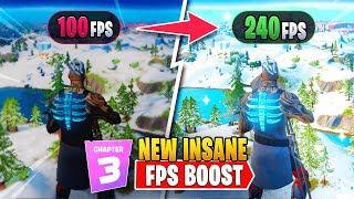 HIGH FPS Settings You NEED TO USE In Fortnite Chapter 3 Season 1! FPS BOOST, RESOLUTION & MORE!