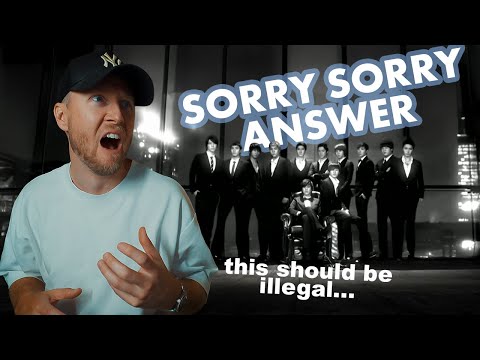 Singer Reacts to SUPER JUNIOR 'Sorry, Sorry - Answer' MV