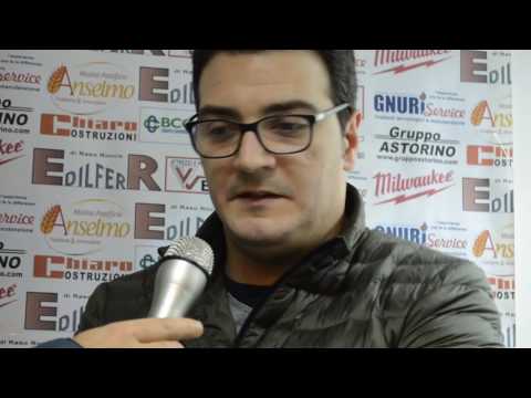 Edilferr Cittanova C5 - Maritime Futsal Augusta, intervista a Domenico Anselmo (Dg Edilferr)