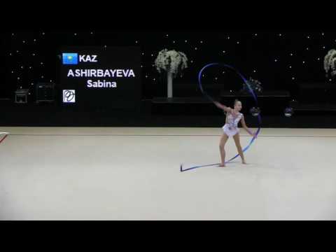 FIG Senior Final.Ashirbayeva Sabina.ribbon.KAZ