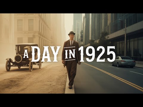 What Life Was Like 100 Years Ago: A Day in 1925