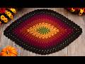 How To Crochet Oval Rug Crochet Table Topper And More Easy Crochet