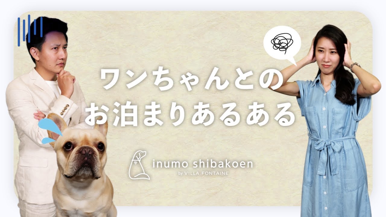 愛犬とのお泊まり"ガッカリ"が解決!?