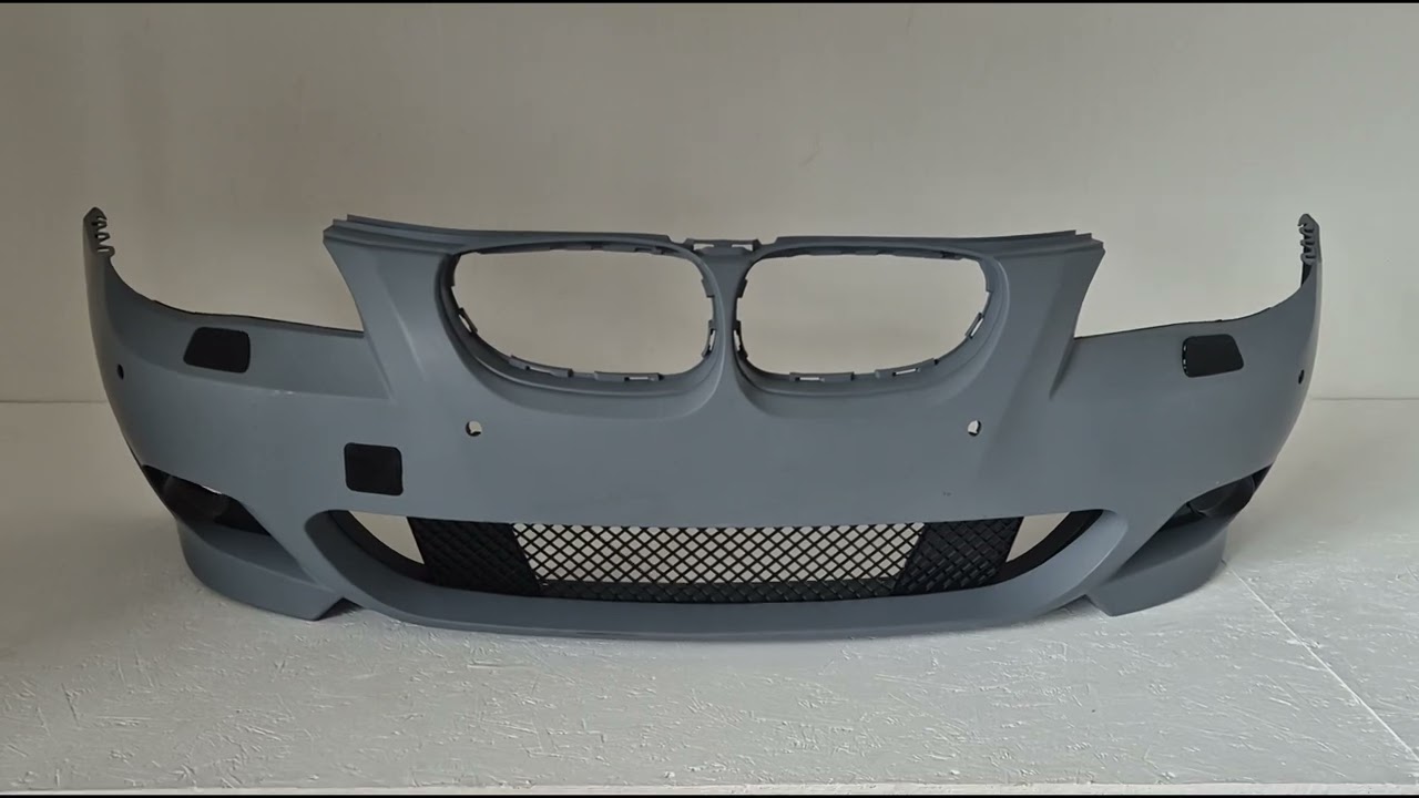 BMW 5 серия E60/E61 2003-2010 гг. Передний бампер M-Sport Video 1