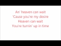 Sandra - Heaven can wait (Lyrics) 