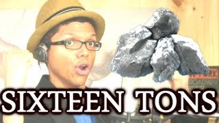 &quot;Sixteen TONS&quot; Tay Zonday Sings Merle Travis / Tennessee Ernie Ford!