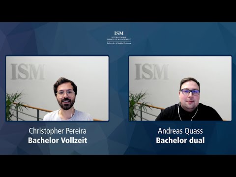 Studium an der International School of Management (ISM)