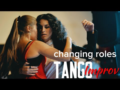 Queer Tango with Role Switching — Marina Ventarron & Anna Morisot dance to Astor Piazzolla 
