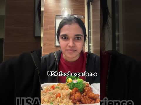 USA food experience 🍜🤤