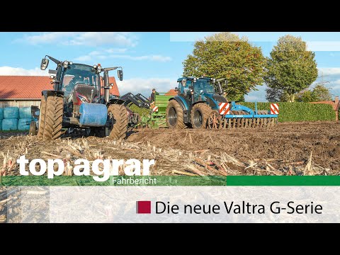 Valtra G-series in top agrar driving experience