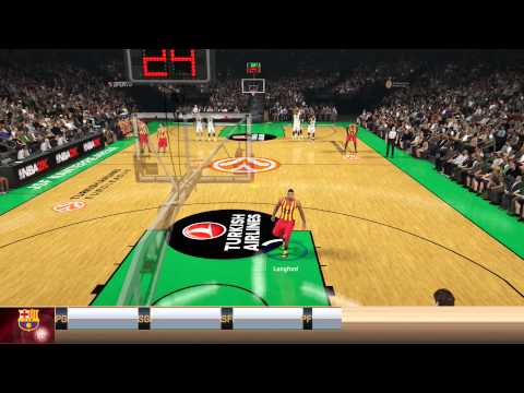 NBA 2K15 - MyLeague - FC Barcelona vs JSF Nanterre - "Bricks for Days"