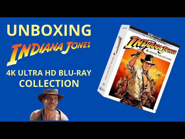 Vídeo relacionado con Indiana Jones 1-4 + Disco Extras (Blu-ray) Pack: En Busca del Arca Perdida / Indiana Jones y el Templo Maldito / Indiana Jones y la Ultima Cruzada / Indiana Jones y el Reino de la Calavera de Cristal