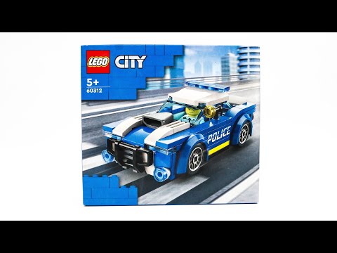 LEGO CITY 60312 Police Car Speed Build