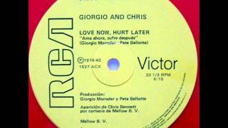 GIORGIO MORODER & CHRIS BENNETT- LOVE NOW, HURT LATER 1978.wmv